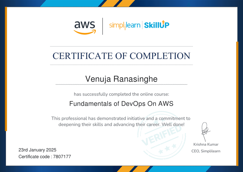 Fundamentals of DevOps On AWS